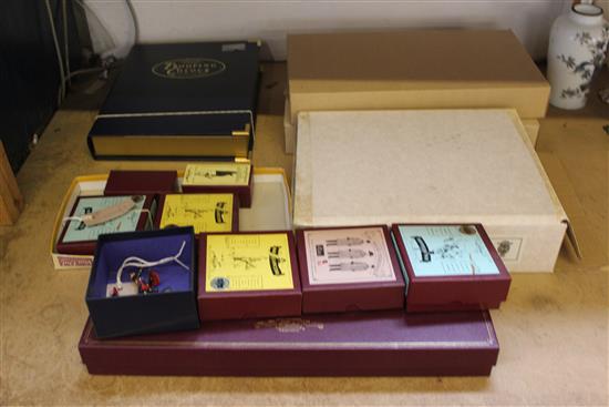 Britains limited edition collectors models, inc Trooping the Colour, Gun Team etc & 7 individual models (13, mint, boxed), etc